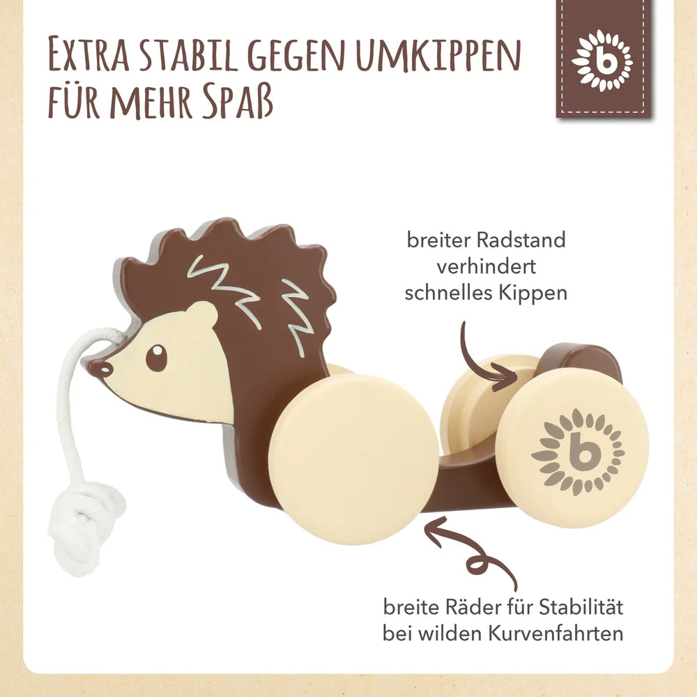 Nachzieh Igel, Holz