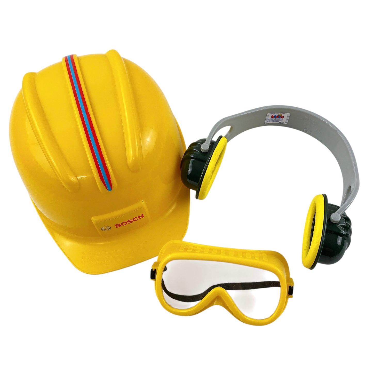 Theo Klein Bosch Helm, Arbeitsbrille & Ohrenschützer