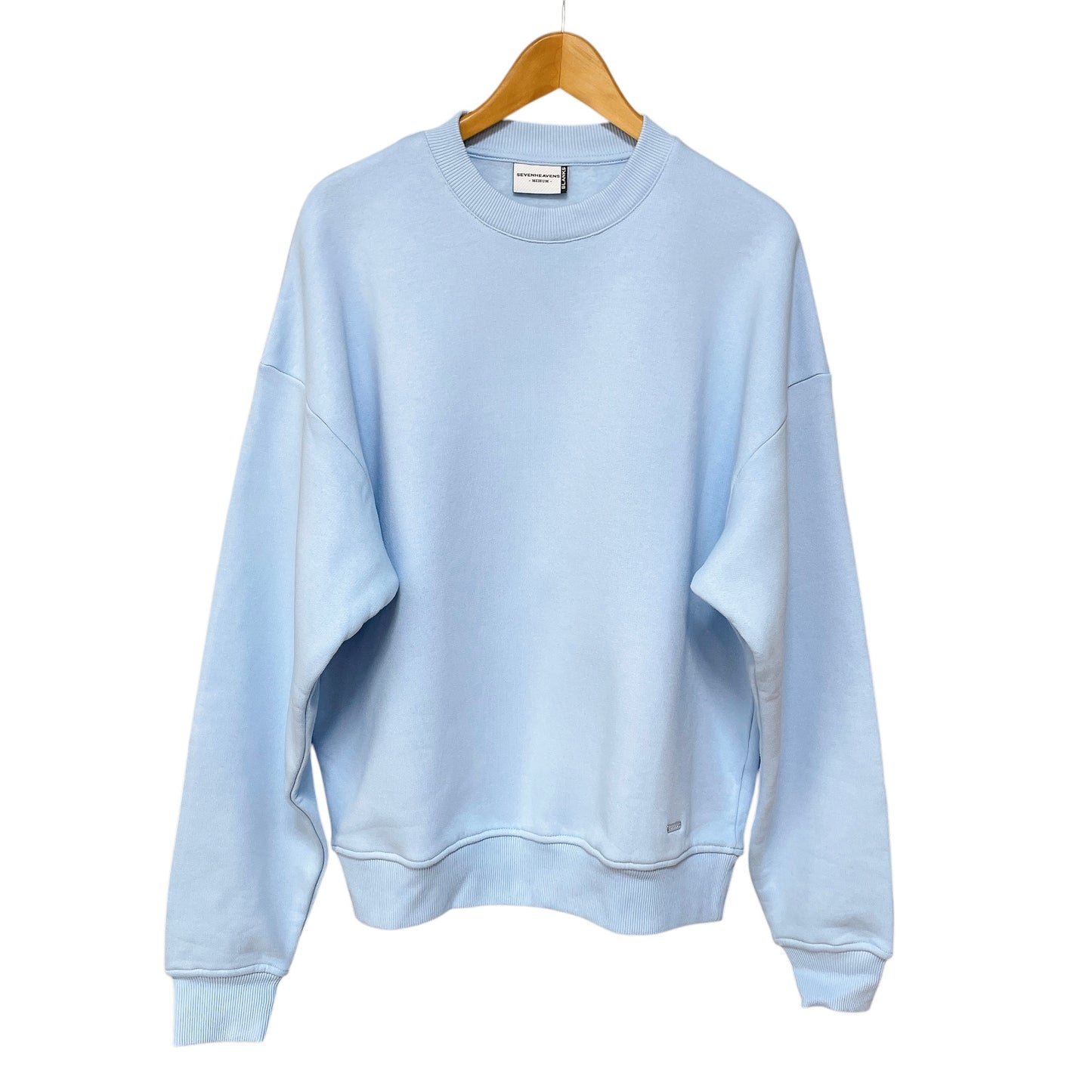 Sevenheavens Sweater, Streetwear, Medium, Baby Blue