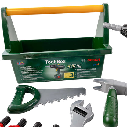 Theo Klein Bosch Werkzeug-Box mit Akkuschrauber, Säge, Hammer