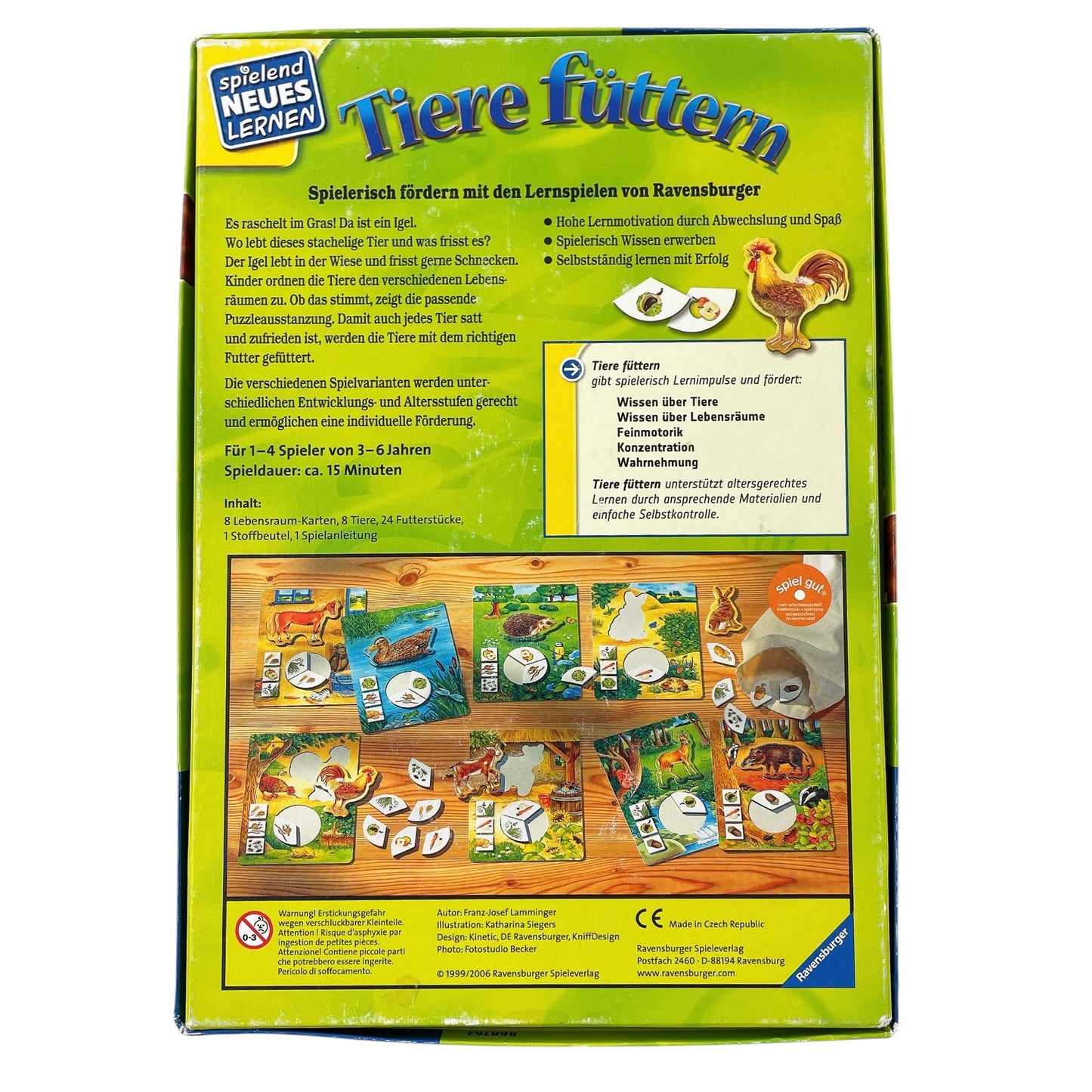 Ravensburger Tiere füttern