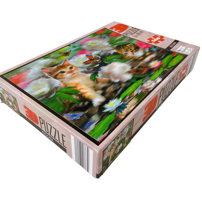 3D Puzzle Kätzchen, 500 Teile