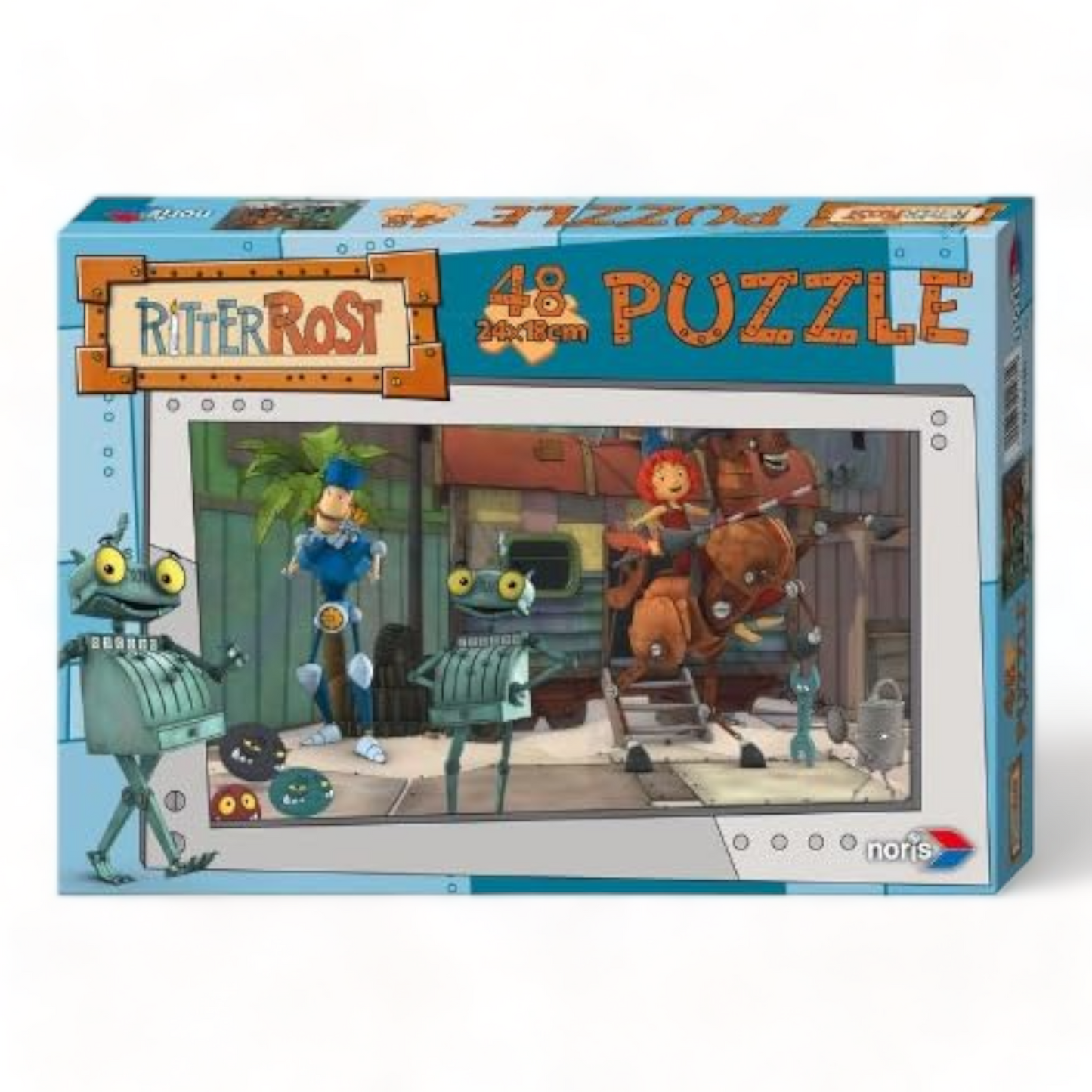 Puzzle Ritter Rost, 48 Teile, noris