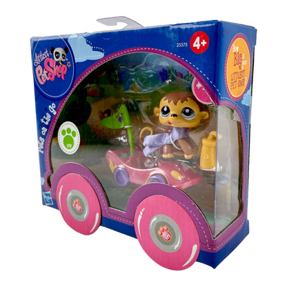 Hasbro Littlest Pet Shop, Äffchen, Pets On the Go