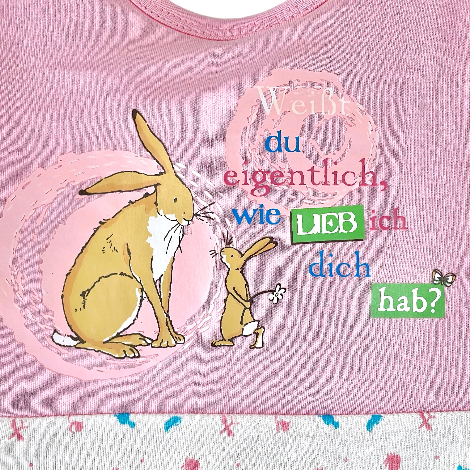 schlafsack gr 90 Schlafsack, Weißt du eigentlich wie lieb ich dich hab?, Gr. 90, Rosa – Träumelino.de