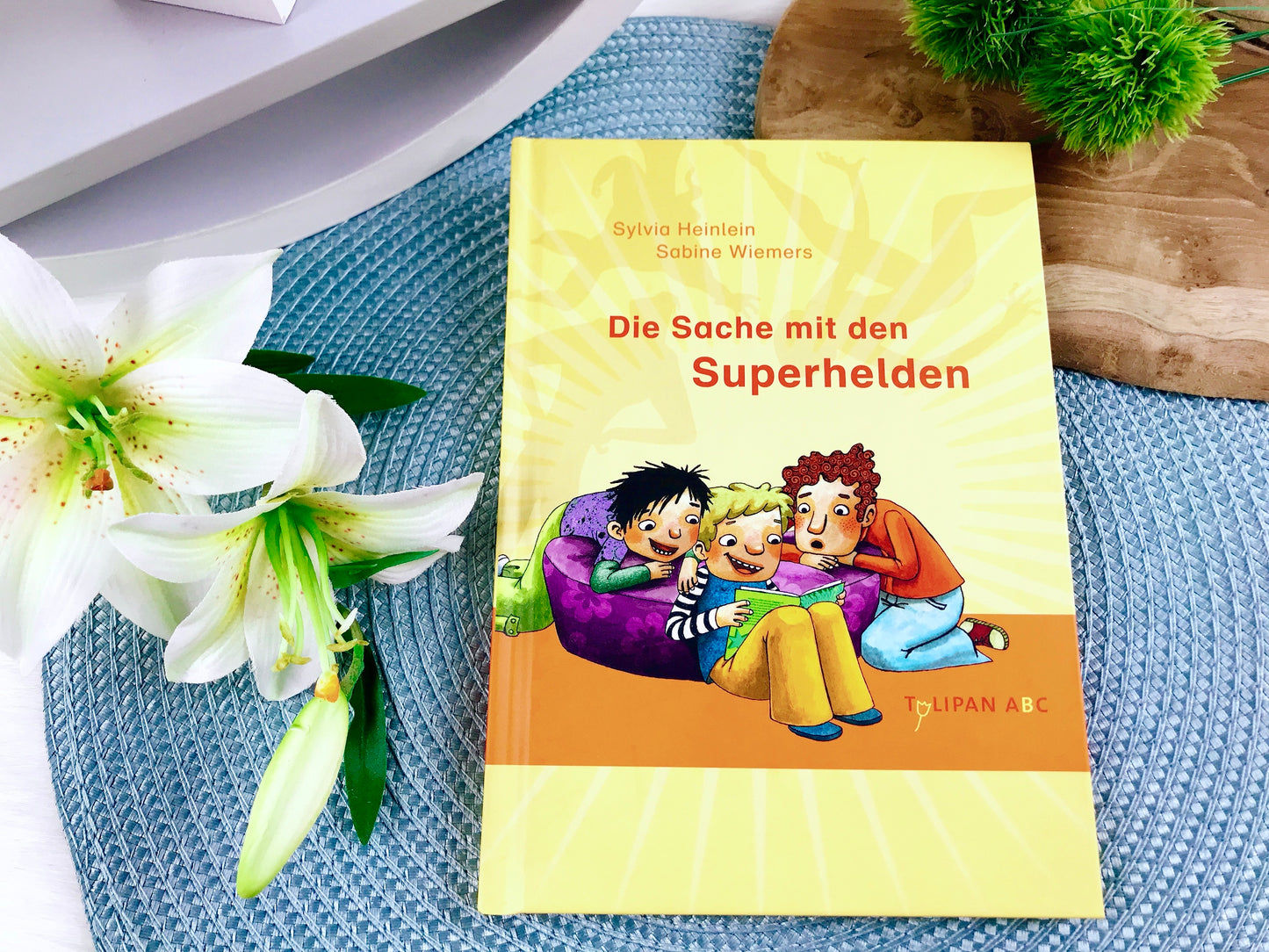 Buch „Die Sache mit den Superhelden“