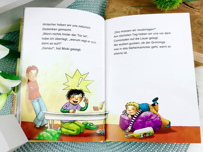 Buch „Die Sache mit den Superhelden“