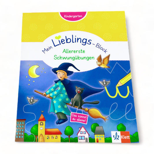 Klett Mein Lieblings-Block Allererste Schwungübungen, Kindergarten