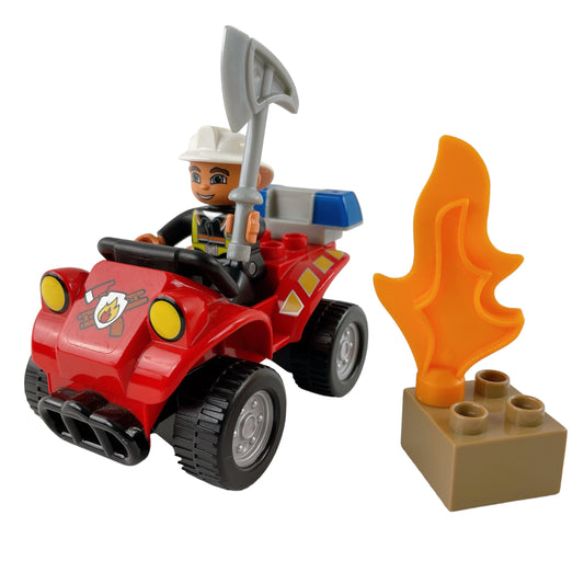 LEGO® Duplo 5603 Feuerwehr Hauptmann mit Quad