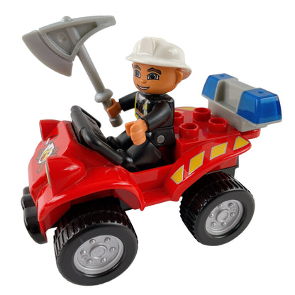 LEGO® Duplo 5603 Feuerwehr Hauptmann mit Quad