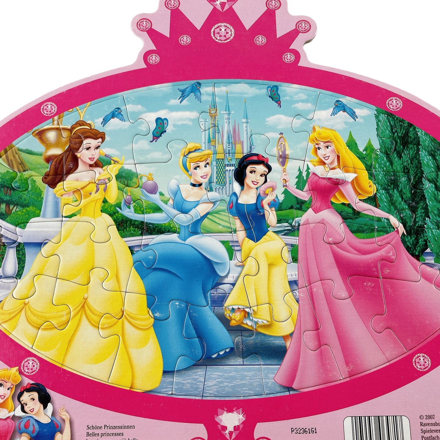 Ravensburger Rahmenpuzzle Prinzessinnen, 25 Teile