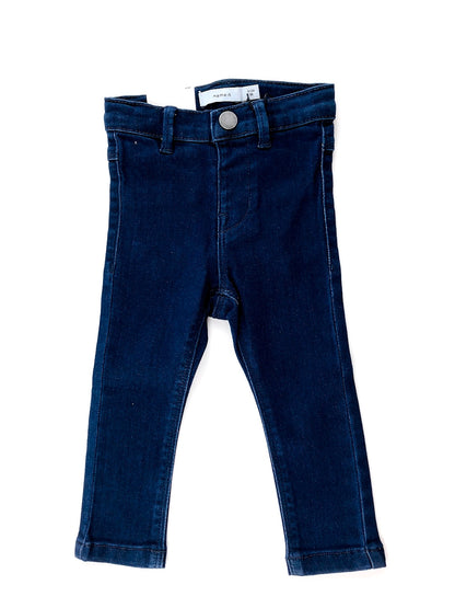 Jeans, Dark Blue Denim, Name it, Power Stretch