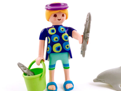 Playmobil 5876 Duo-Pack Pflegerin mit Delfinjungen
