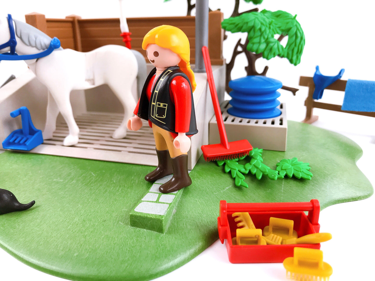 Playmobil 4193 Pferde-Waschplatz, 2007, vollständig