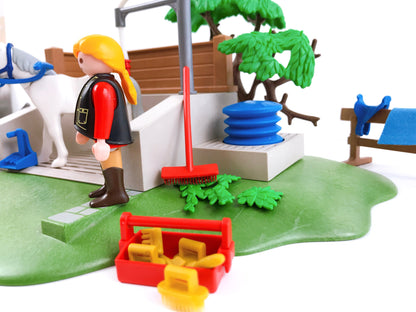 Playmobil 4193 Pferde-Waschplatz, 2007, vollständig