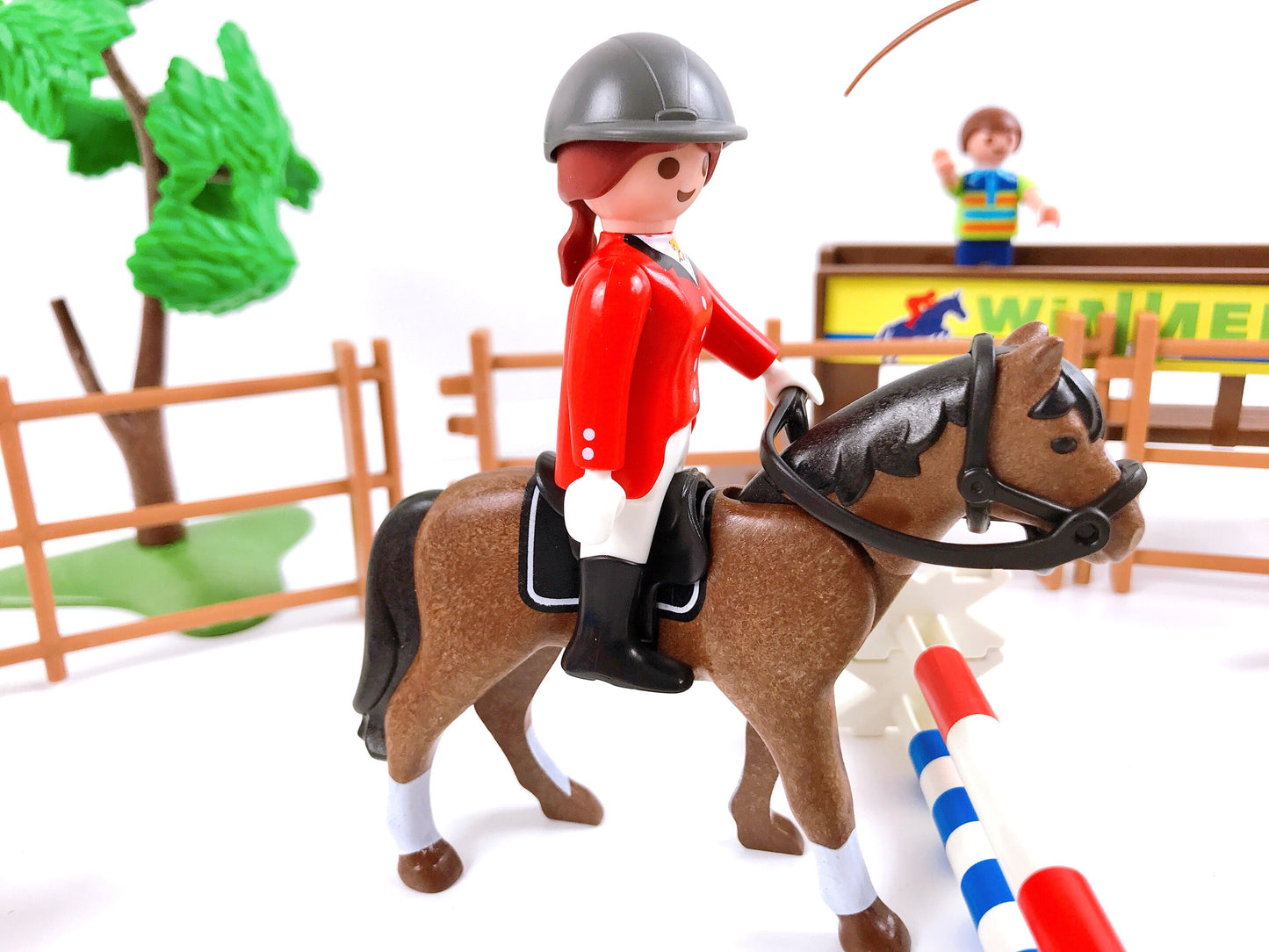 Playmobil 4185 Springplatz, Reitplatz, vollständig