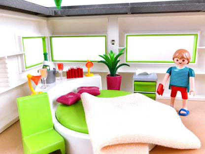 Playmobil 5583 Schlafinsel, Schlafzimmer, Villa, vollständig