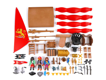 Playmobil 4424 Piratenkaperschiff, 2005, vollständig