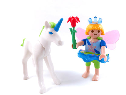 Playmobil 4692 Elfenprinzessin mit Einhornbaby, 2009, vollständig