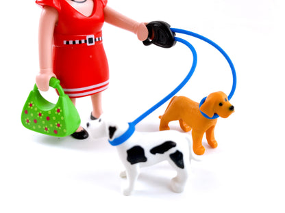 Playmobil 5490 Frau mit Hündchen, vollständig