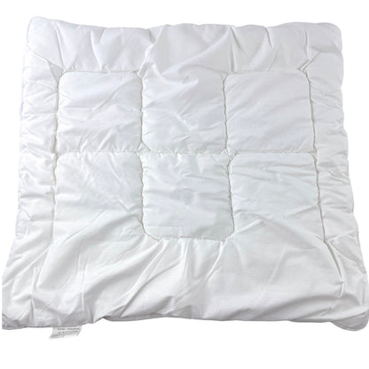 Kindersteppbett 80x80 cm mit zwei Bezügen