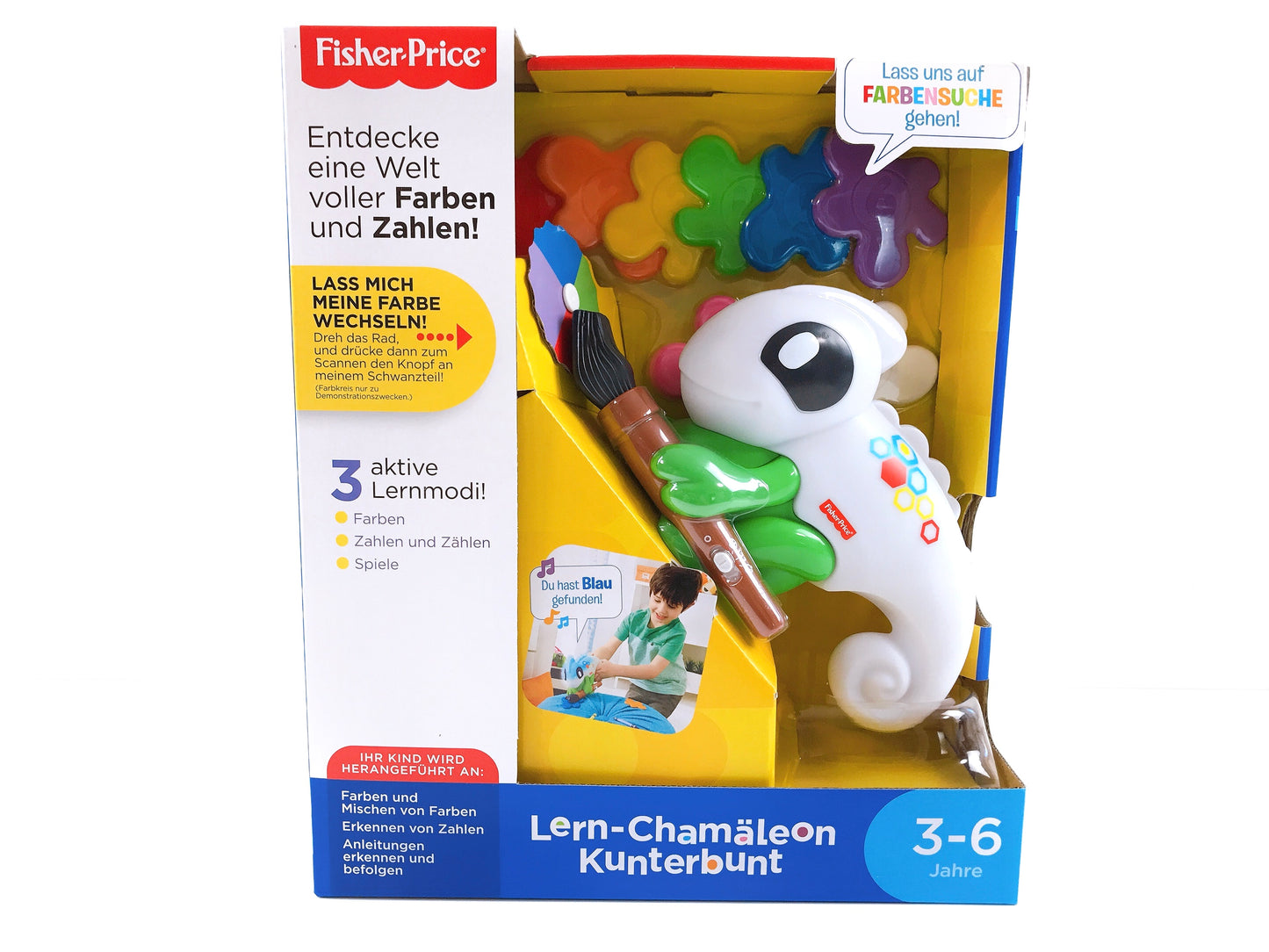 Fisher-Price Lern-Chamäleon Kunterbunt