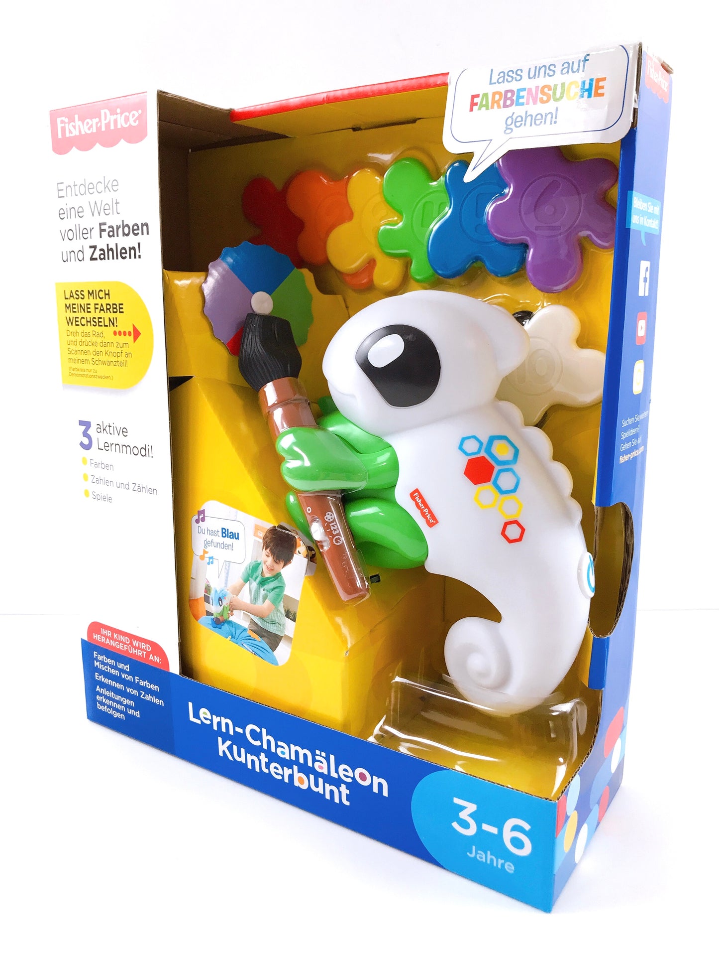 Fisher-Price Lern-Chamäleon Kunterbunt