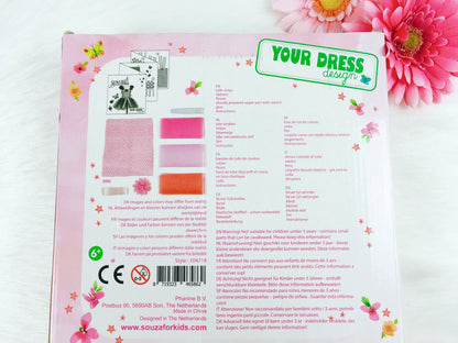 Kreativ-Set "Your dress design", bastle dein eigenes Kleid, Gouza