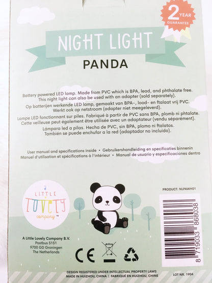 LED-Nachtlicht Panda mit Timerfunktion, A Little Lovely Company