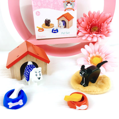 Le Toy Van Haustier Set, Pet Set, Hund & Katze