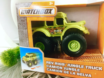 Matchbox Rev Rigs Jungle Truck W8756, Selten!! Zum Sammeln!!