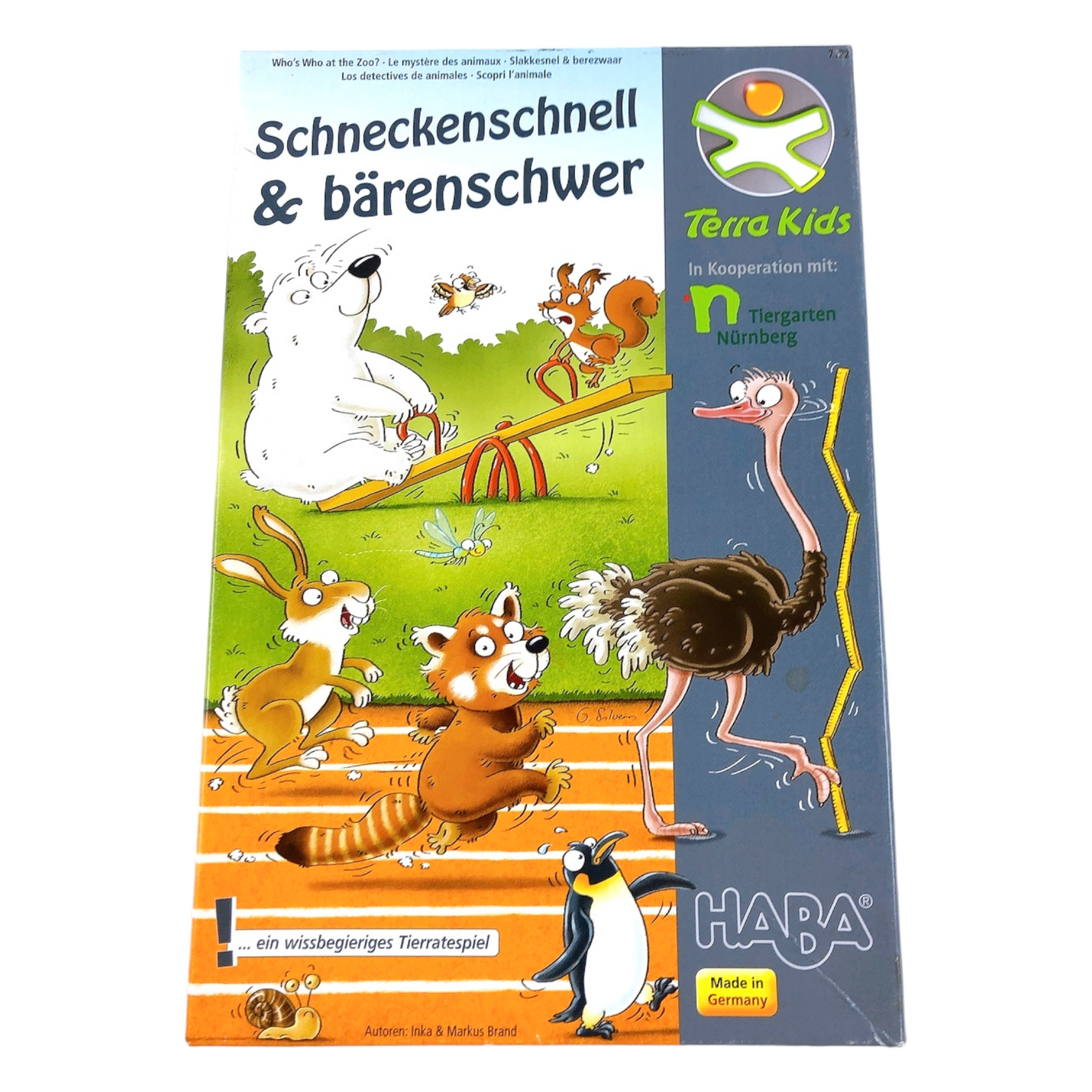 Haba Spiel Schneckenschnell und bärenschwer, Top Zustand