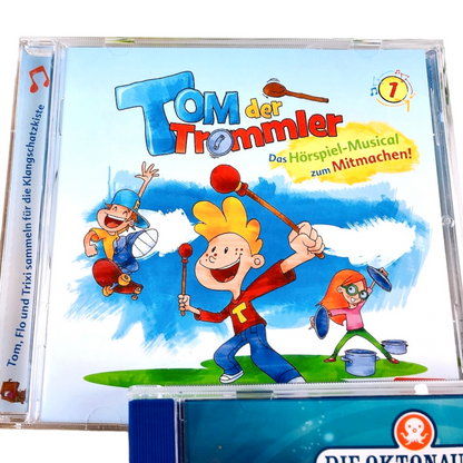 Hörspiele 4 CDs, Bob der Baumeister, Oktonauten, Dora, Tom der Trommler
