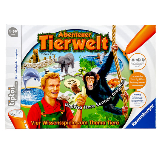 Ravensburger tiptoi Abenteuer Tierwelt