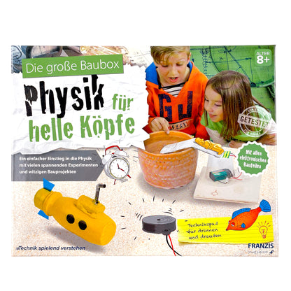 Physik für helle Köpfe, Buch mit Zubehör