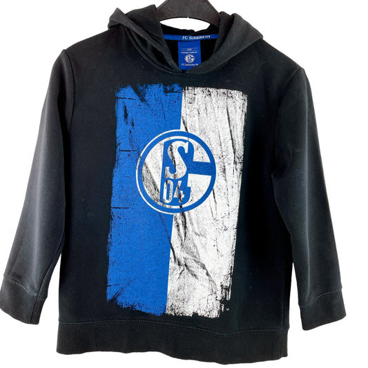 Sweatshirt, FC Schalke 04 Schwarz, Gr. 140