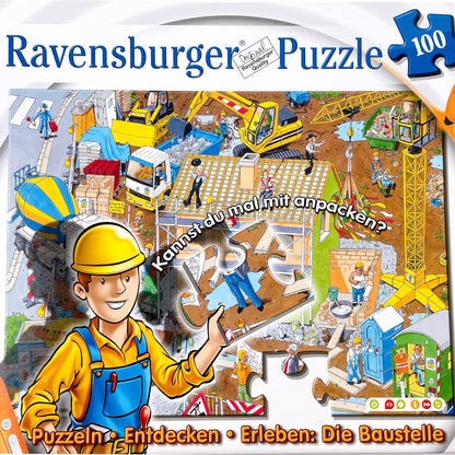 Ravensburger tiptoi Puzzle Die Baustelle